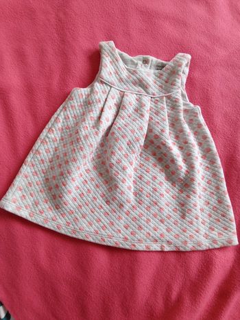 Robe hiver sans manches 6mois