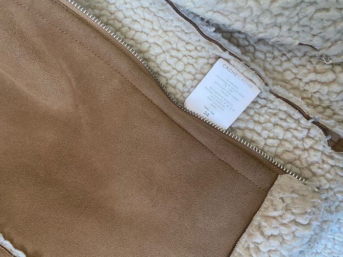Manteau marron style aviateur - photo numéro 3