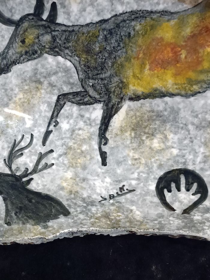 Plat décor rupestre - photo numéro 6