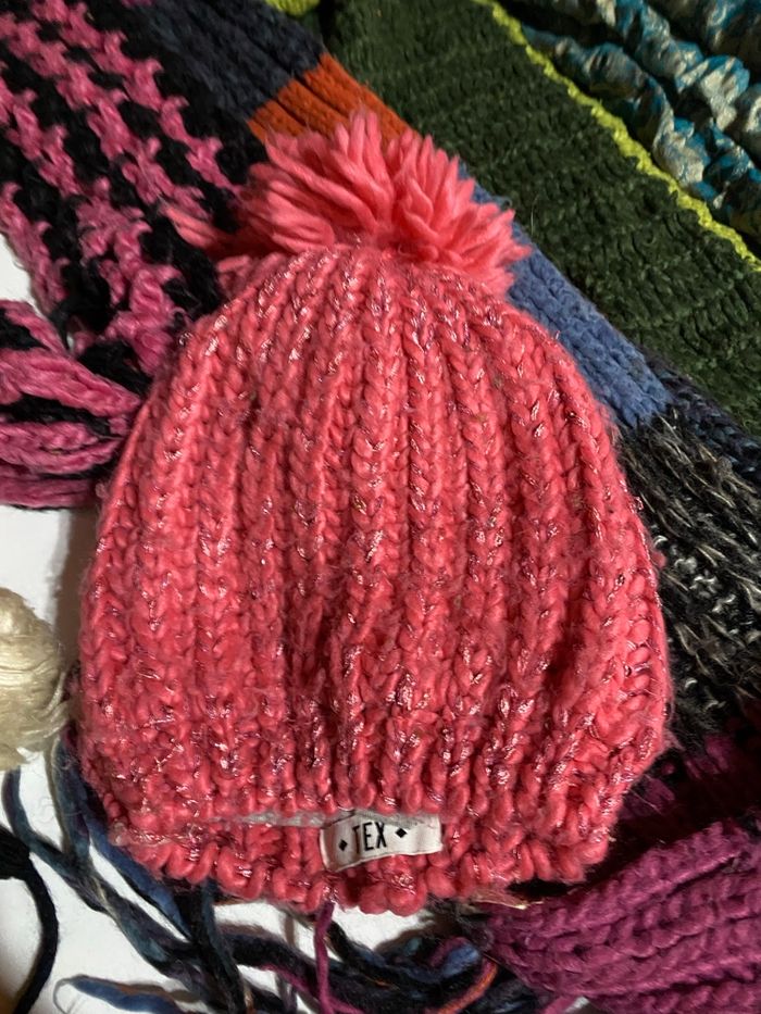 Lot écharpes et bonnets fille - photo numéro 6