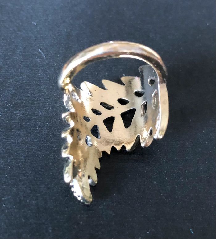Bague feuille - photo numéro 3