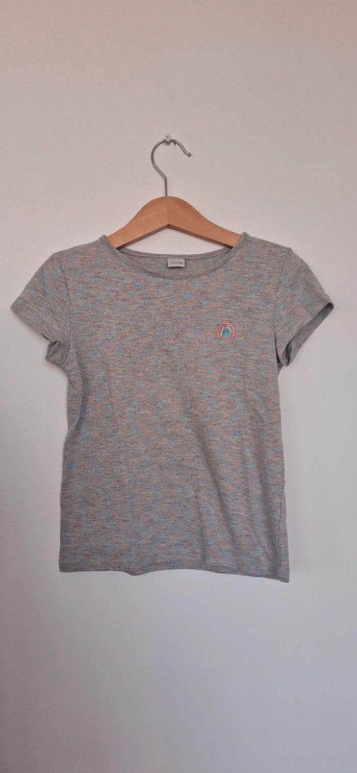 T-shirt manches longues fille – 5/6 ans - Coloré & girly, parfait pour le printemps ! 🌷