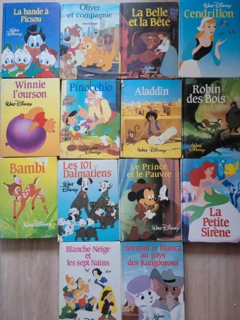 Lot de livres Disney classique