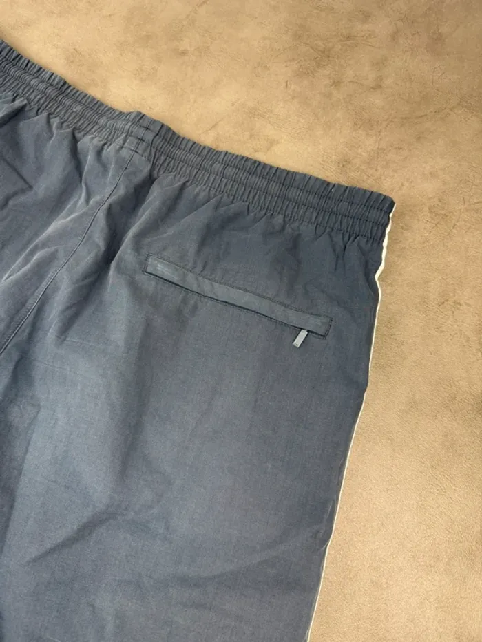Pantalon Pantacourts Bermudas Adidas Vintage 00’s Bleu Marine Noir Taille M - photo numéro 7
