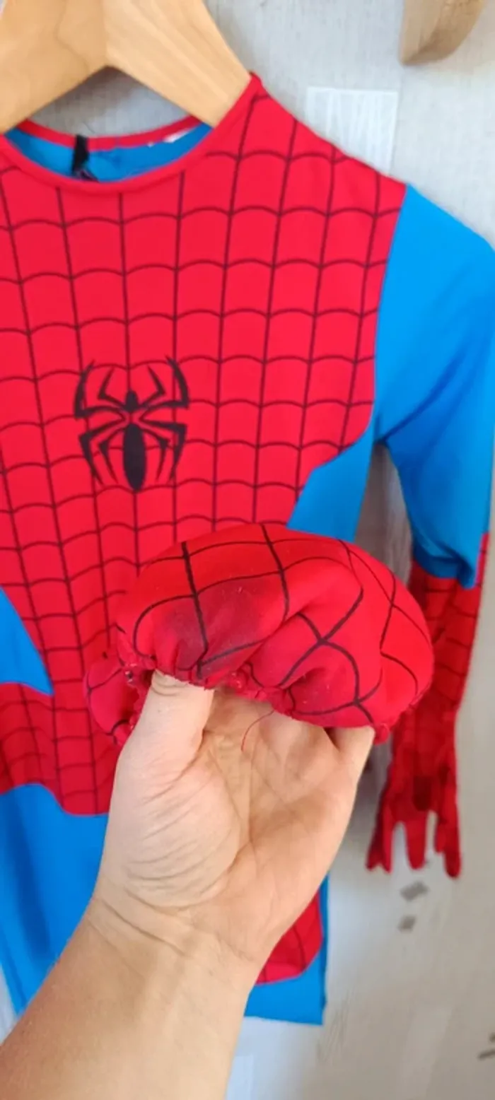 227- costume spiderman , taille 114cm - photo numéro 8