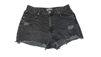 Short noir jeans femme Primark 44