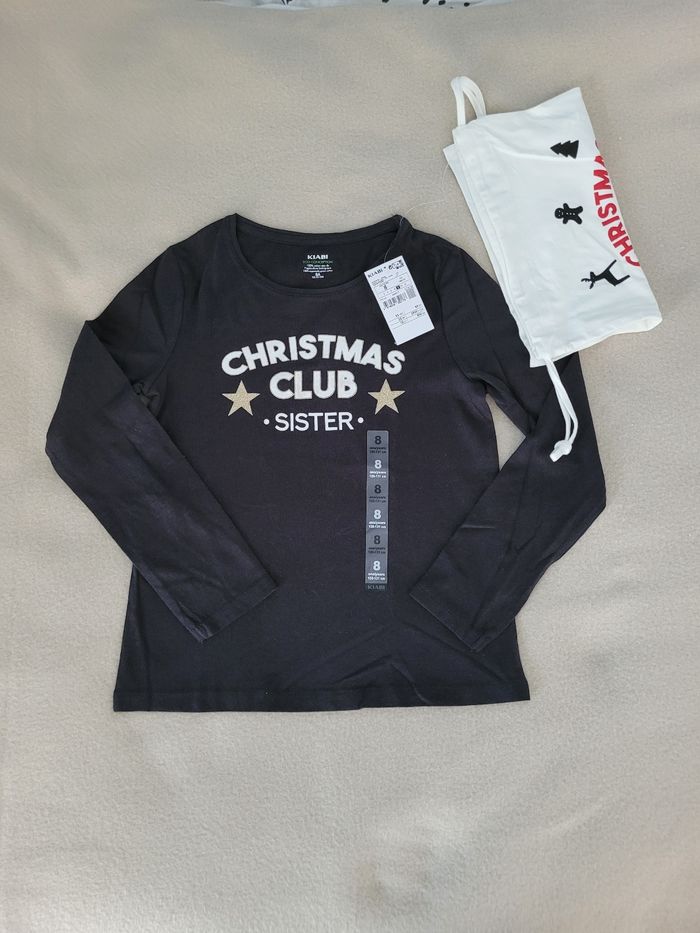 Tshirt manches longues 8 ans kiabi