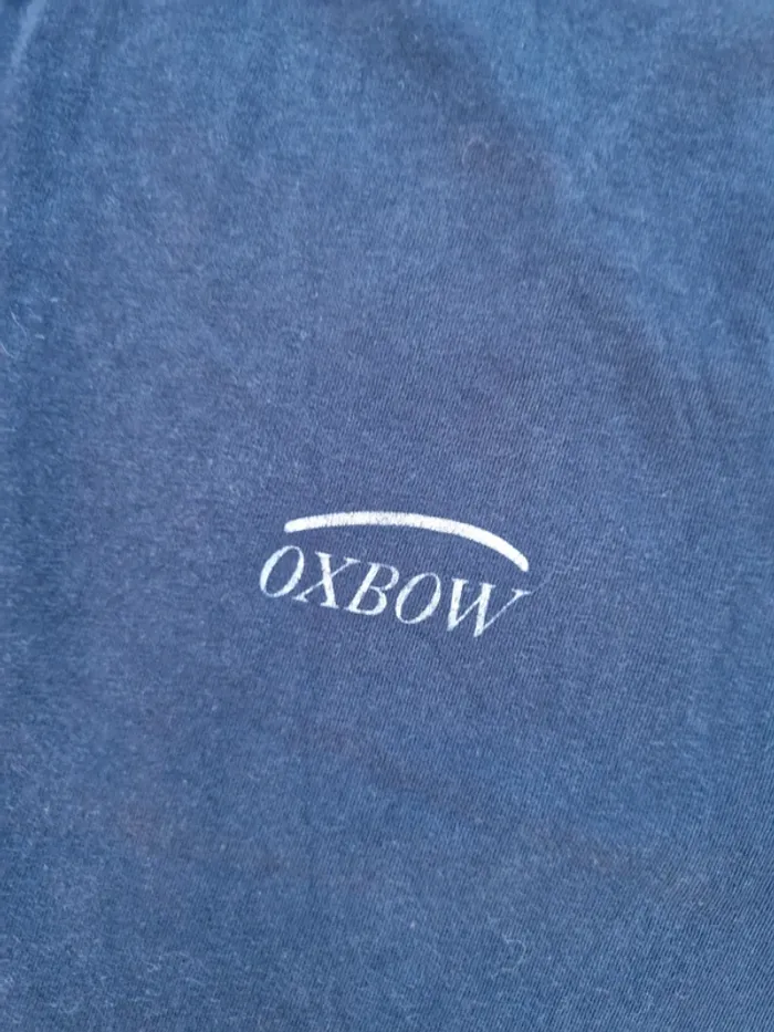 T-shirt homme bleu foncé Oxbow taille L - photo numéro 3
