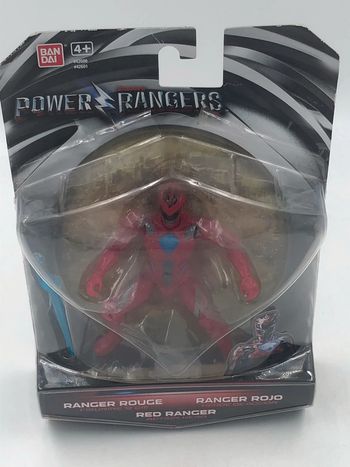 Figurine Power rangers rouge bandai neuf