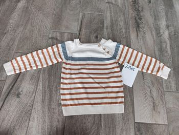 Magnifique pull fin à rayures 🤟