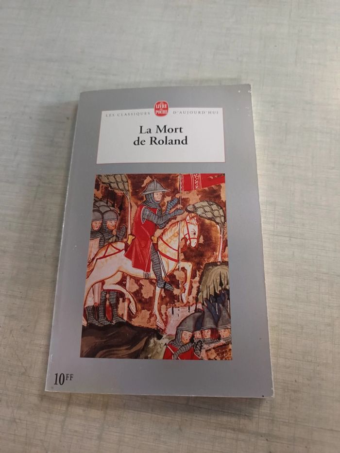 Livre la mort de roland