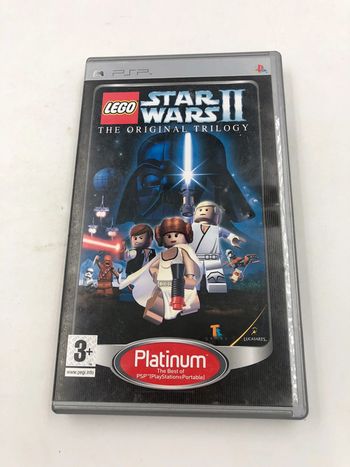 star wars II 2 psp la trilogie originale