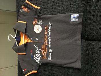 Polo bébé 2 ans Saint-Tropez manches courtes Dinh Kenzel Les Voiles de Pampelonne été