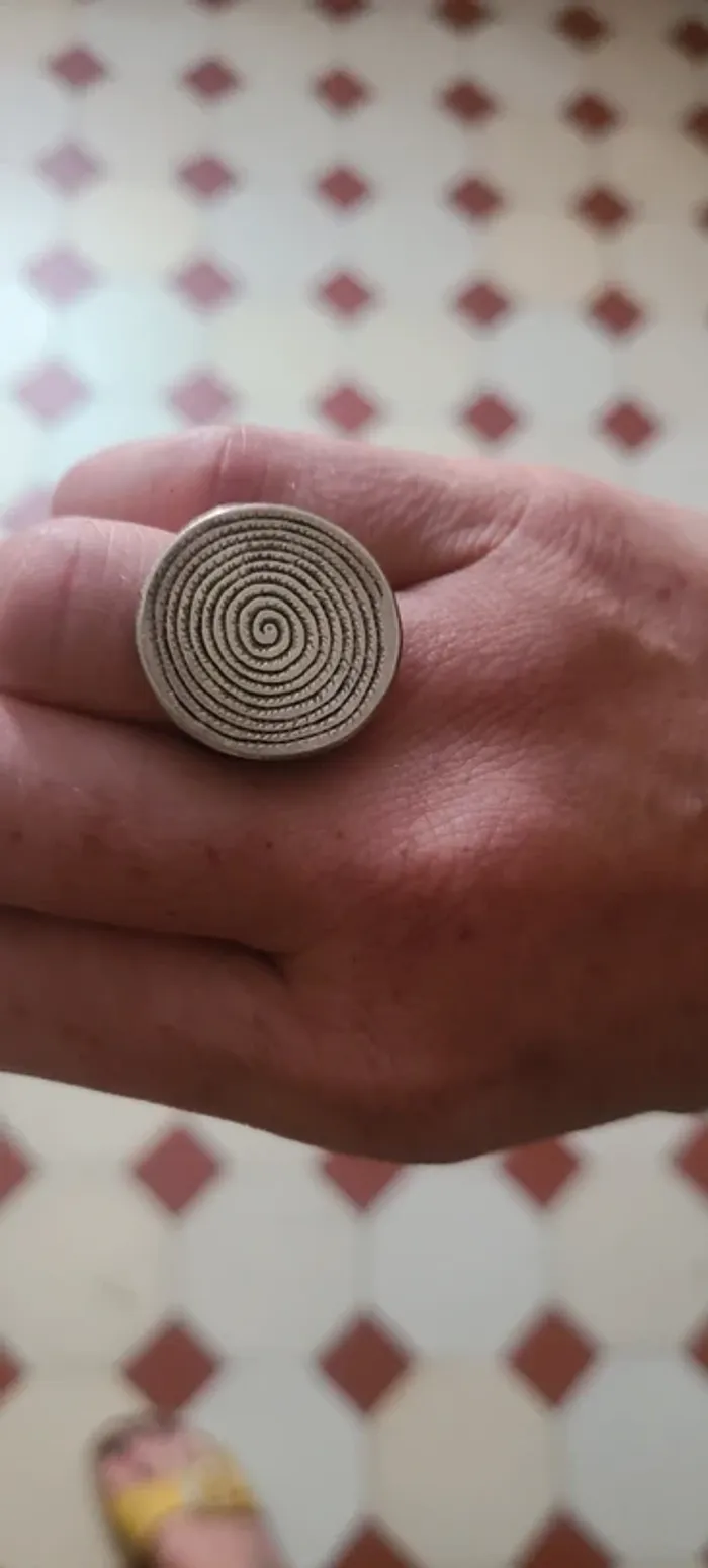 Bague spirale - Créatrice Française - photo numéro 3