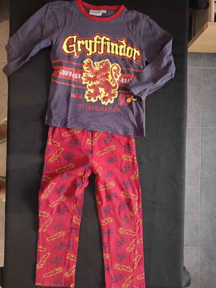 Pyjama 2 pièces Harry Potter Gryffondor 6 ans