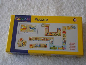 Puzzle colour the world 'cause en bois pour enfants (2 ans)
