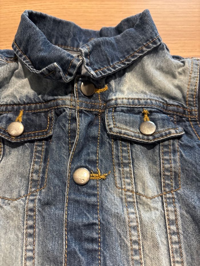 Veste en jeans garçon taille 36 mois 3 ans - photo numéro 2