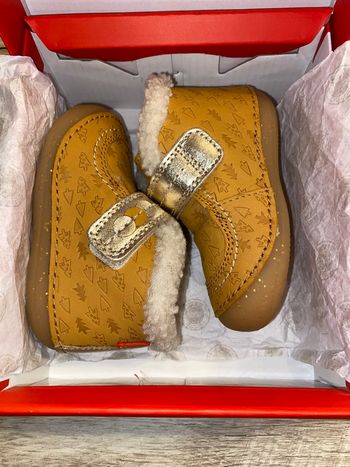 Bottines bébé So Schuss kickers – Taille 20 – Jaunes – Neuf jamais portées