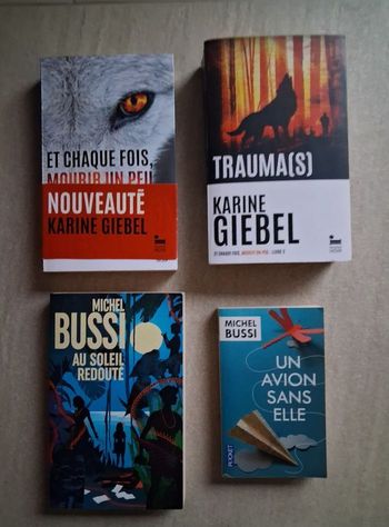 Et chaque fois mourir un peu Tome 1 + 2 romans de Michel Bussi