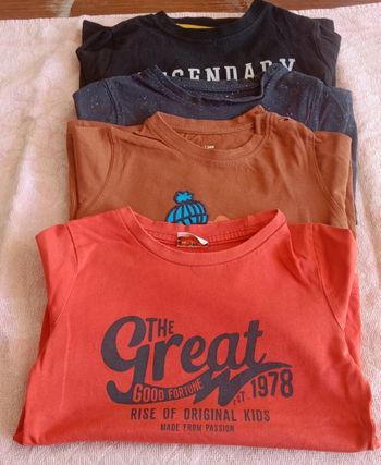T-shirts garçon taille 24 mois 