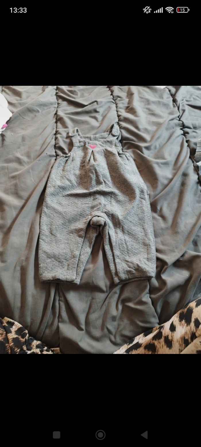 Lot de robes et salopette bébé fille 6 mois - photo numéro 9