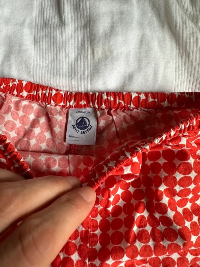 Ensemble petit bateau été 6 mois - photo numéro 2
