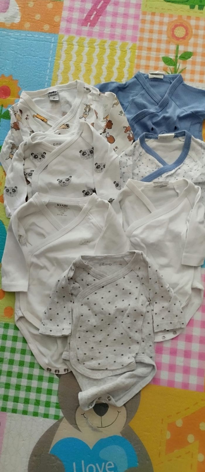 Bodies bébé garçon 1 mois