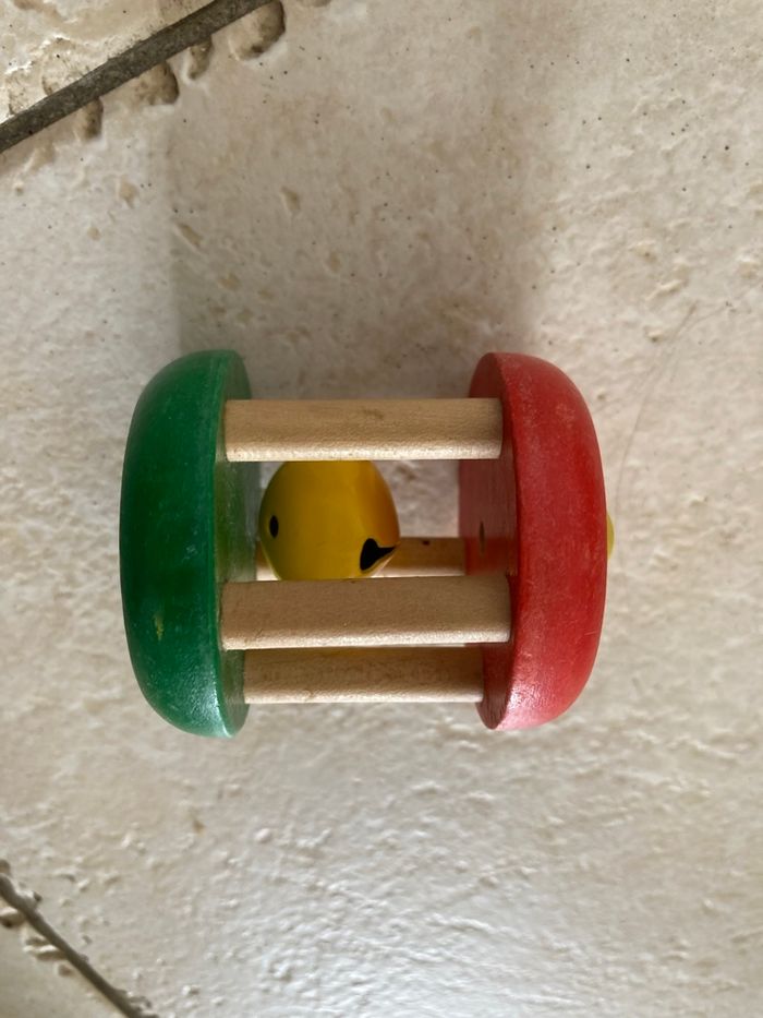 Lot de 2 Hochets clés dentition et grelot montessori - photo numéro 2