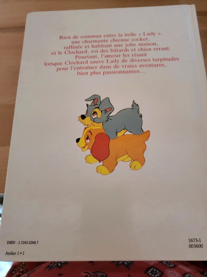 Livre la belle et le clochard - photo numéro 2