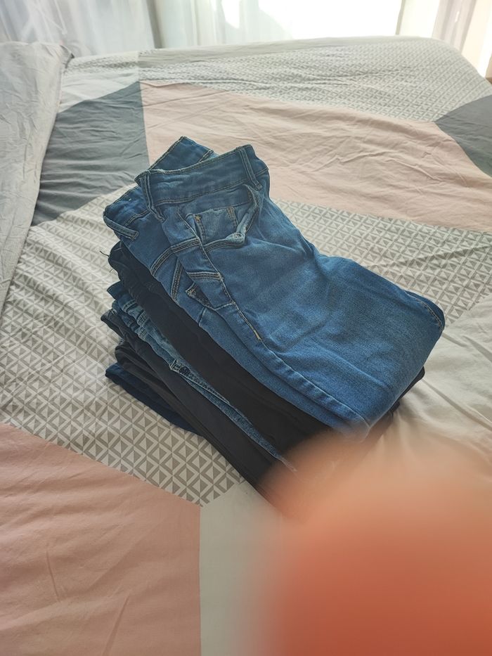 Lot 6 jeans  skinny femme 36. - photo numéro 10