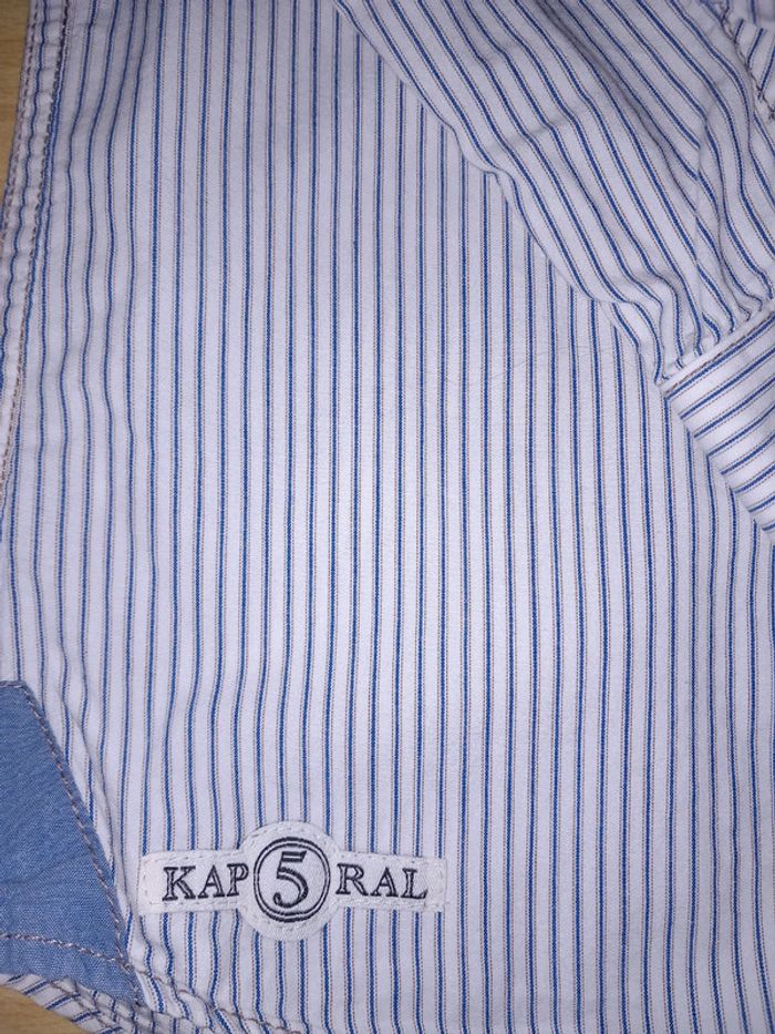 Chemise à rayures Kaporal Taille M TBE - photo numéro 4
