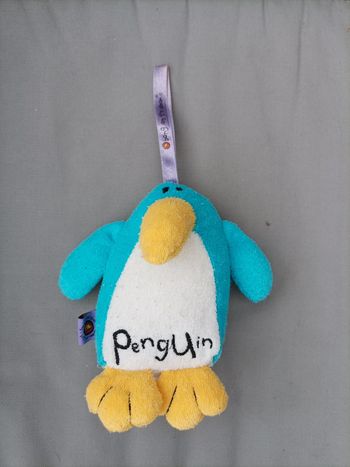Peluche pingouin Bang on the door neuve