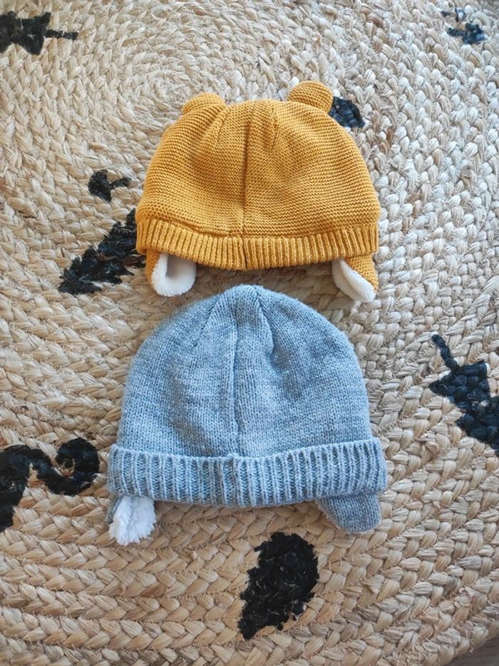 2 bonnets garçon - photo numéro 2