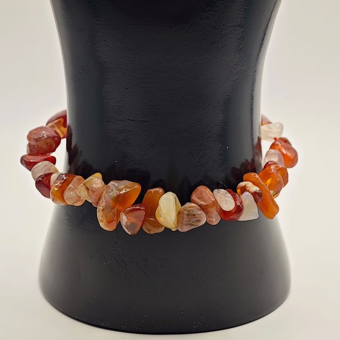 Bracelet baroque cornaline - photo numéro 2