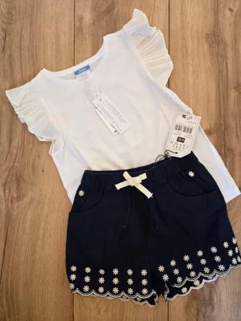 Short SGJM et Tee shirt Jacadi 6 ans Neuf