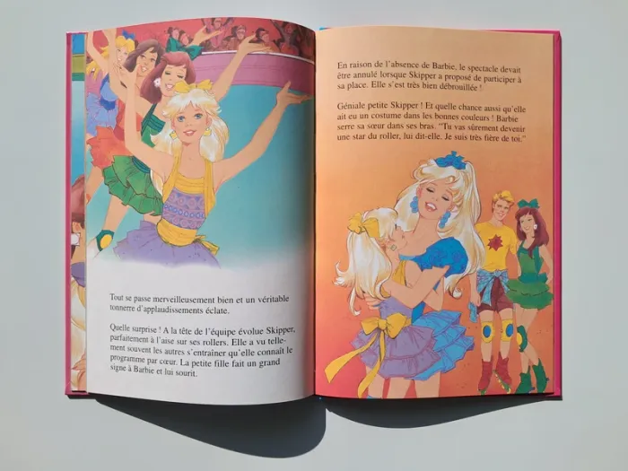 Livre Barbie Star du Roller - photo numéro 2