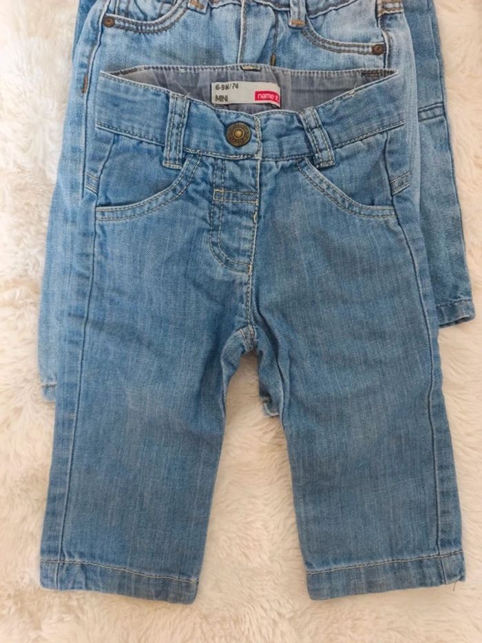 Lot garçon 6 pièces – jeans Orchestra / Name It / Tex Baby + chemises + pantalon Kimadi + tHirts - photo numéro 2