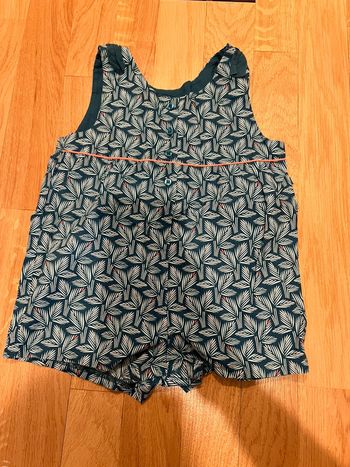 Combi-short fille obaibi taille 3 ans