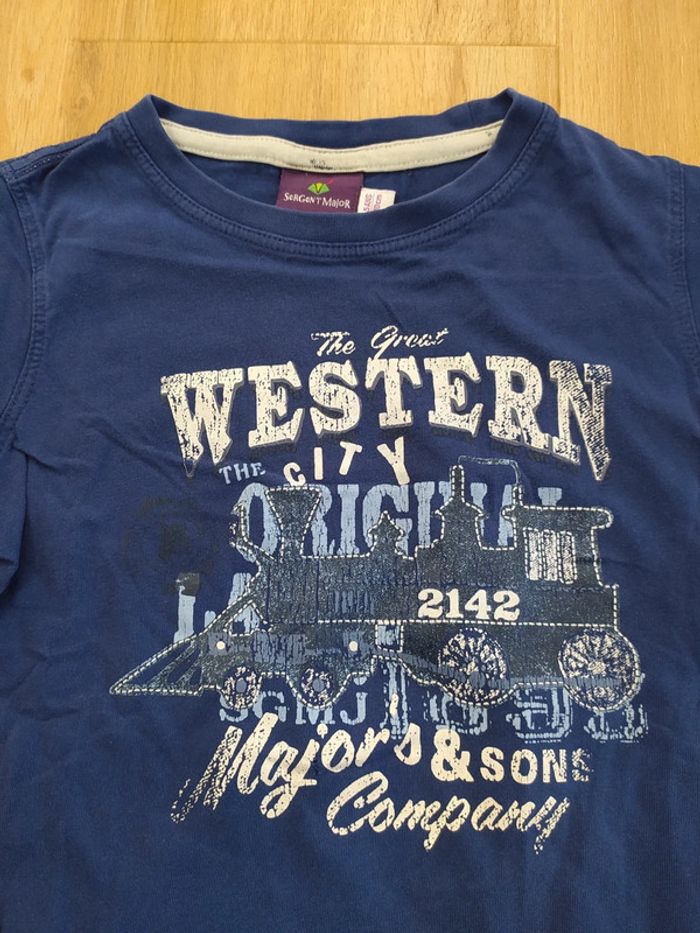 T-shirt sergent major 5 ans western