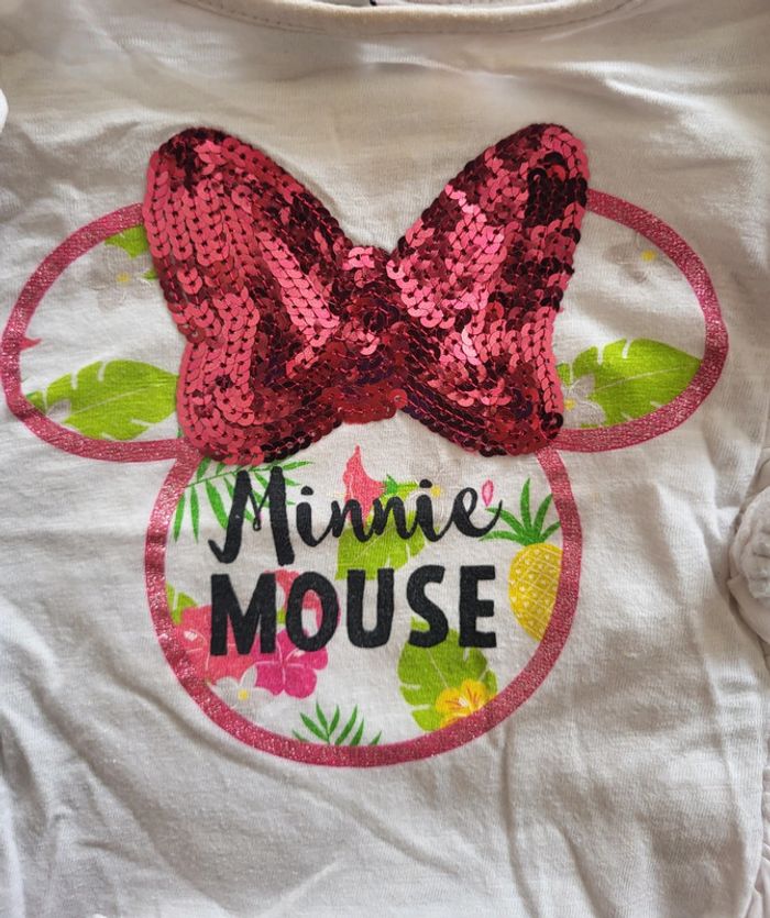 Tee shirt minnie 3 ans - photo numéro 2