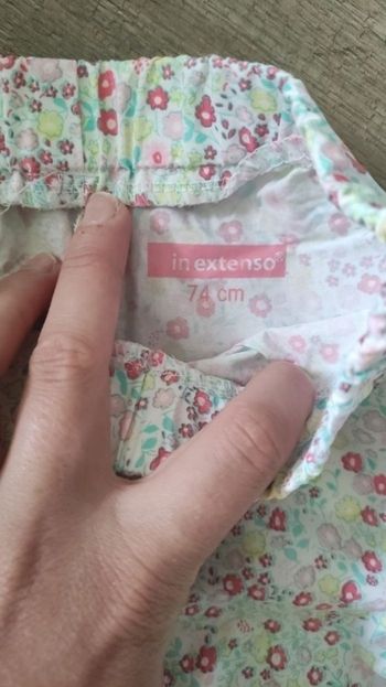 Pantalon fille 74 cm