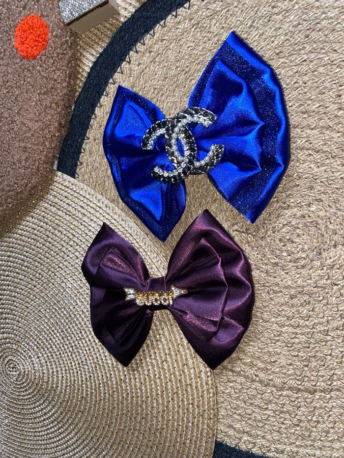 Noeud pour cheveux accessoires Fêtes - photo numéro 3