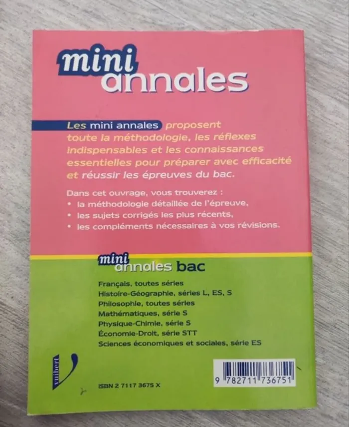Mini annales - photo numéro 2