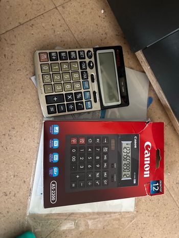 Calculatrice canon 