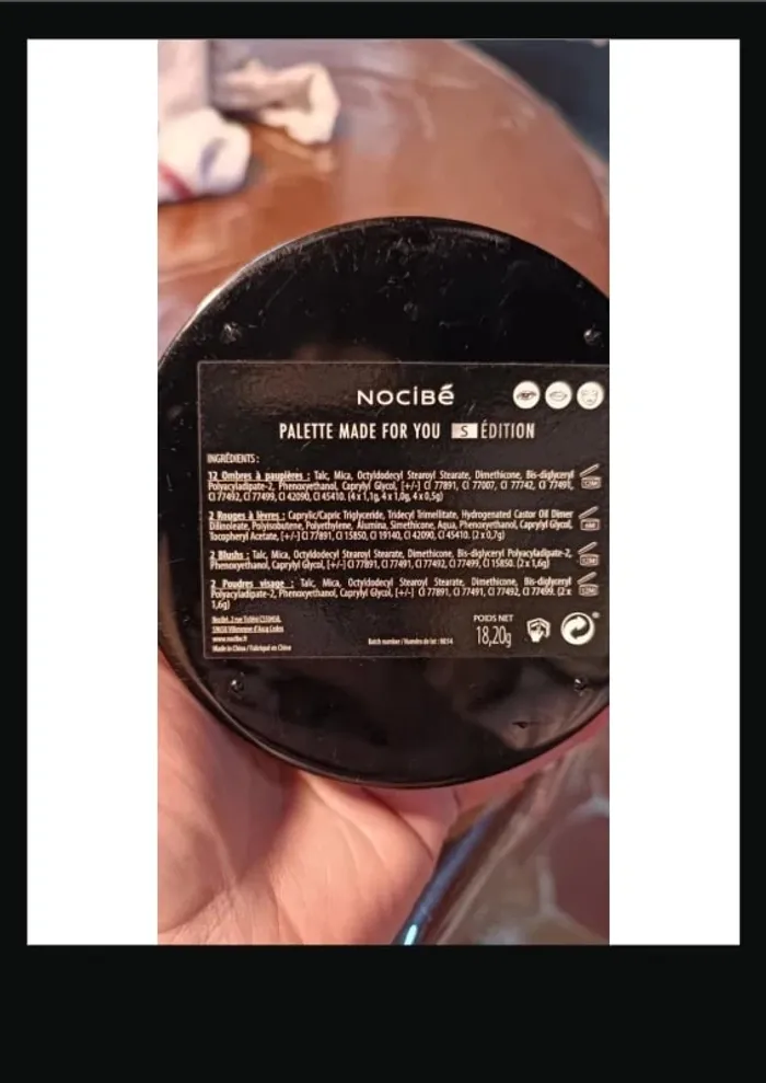 Palette de maquillage Nocibé - photo numéro 4