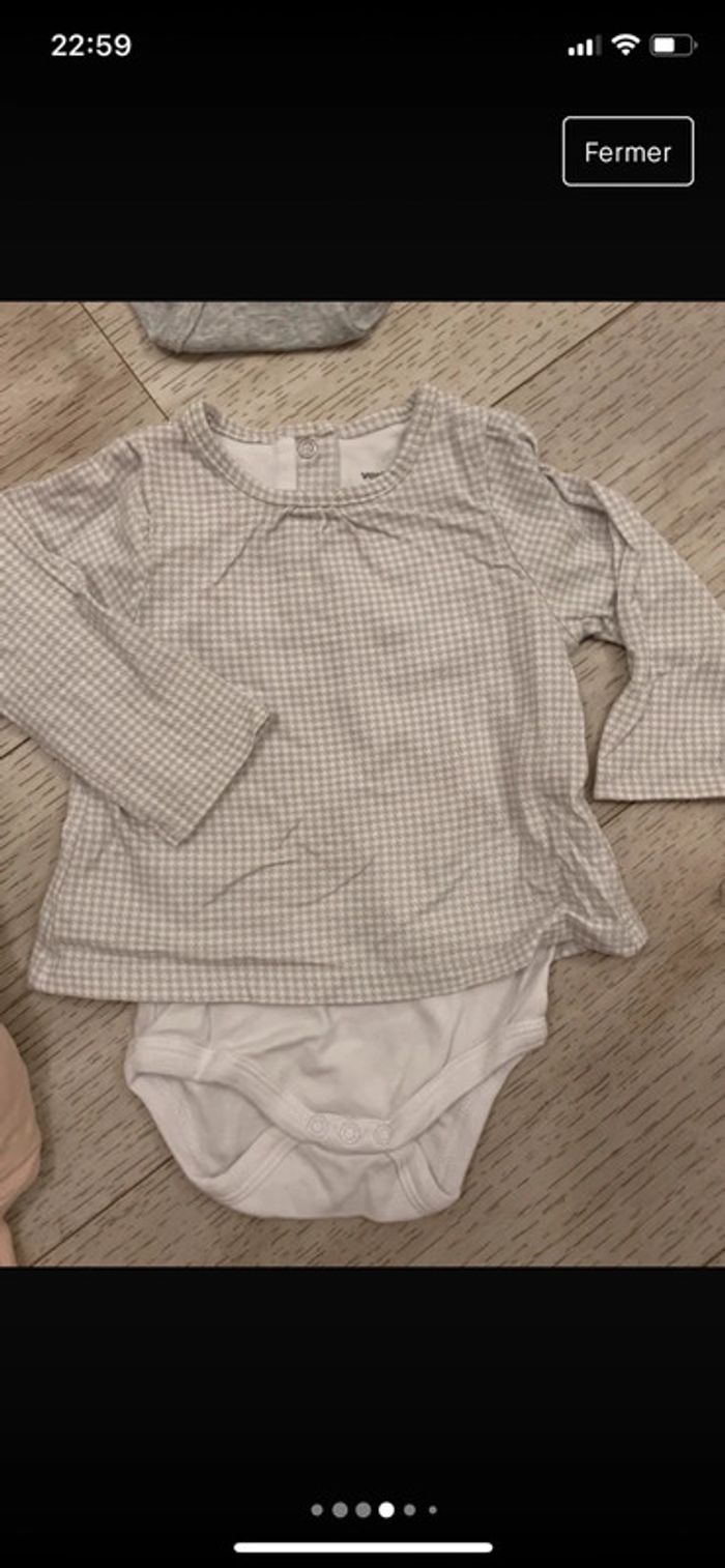 Lot 3/6 mois fille - photo numéro 4