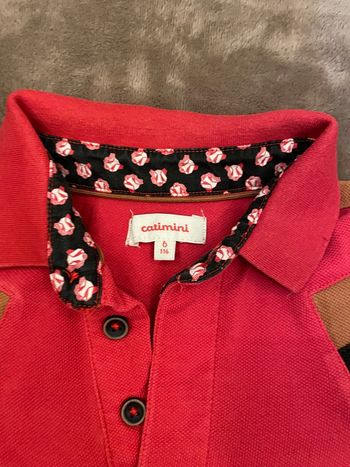 Polo manches longues catimini 