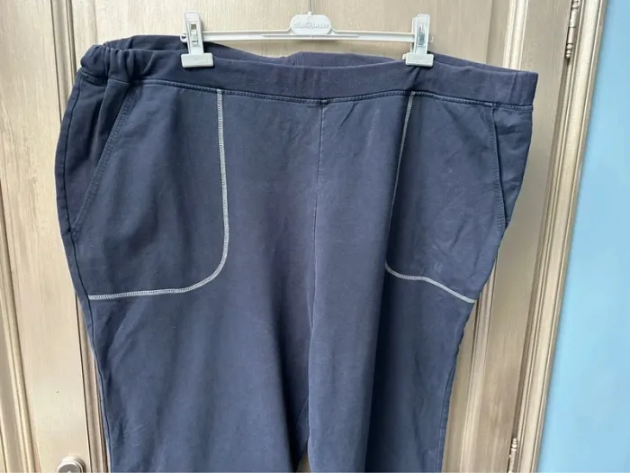 Jogging bleu marine 5XL taillissime - photo numéro 5