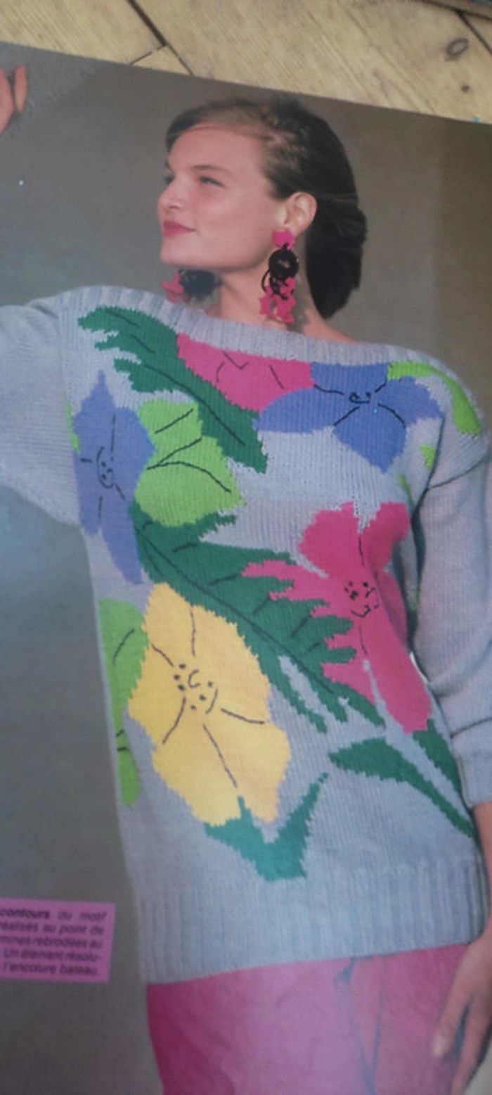 Catalogue tricot Sandra vintage avril 1989 - photo numéro 8