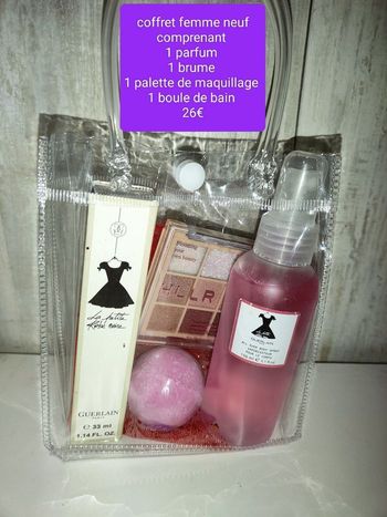 Coffret femme neuf